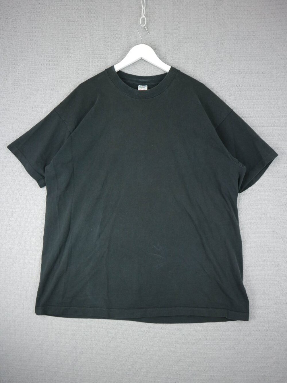 Fruit of the Loom XXXL Single Stitch Black Faded Tee Mens Shirt